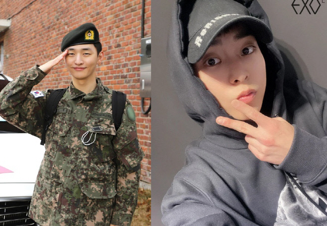 '윤지성→시우민' ★들의 전역 러쉬, 발빠른 활동으로 눈도장 꾹[SS초점]