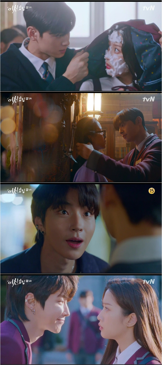 '여신강림' 츤데레 차은우vs 야생마 황인엽, 女심강탈 매력대결