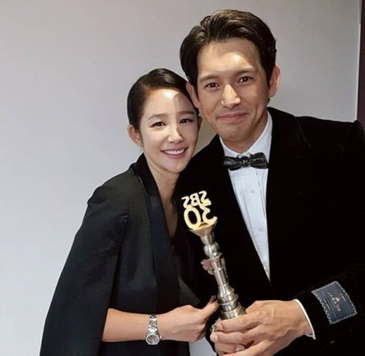 '오지호♥'은보아, SBS 연예대상 수상에 감격 "더더더 영광"[★SNS]