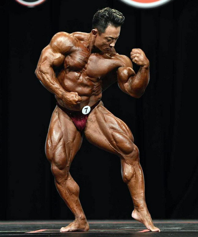 한국 보디빌딩의 '살아있는 전설' 김준호, 꿈의 제전 '2020 미스터 올림피아'에서 16위 차지해