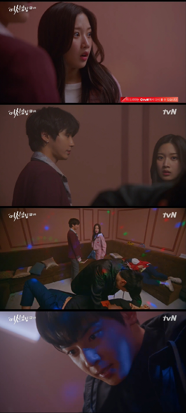 '여신강림' 차은우-황인엽, 위기의 문가영 구하며 삼각 관계 시작(종합)