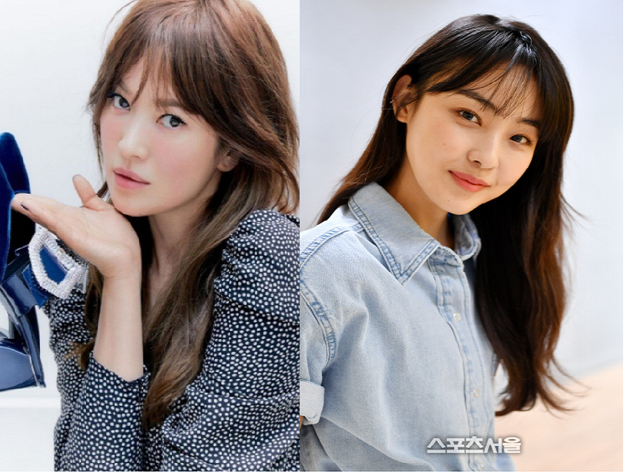 송혜교,후배 전소니와 10살차 뛰어넘은 우정 "너처럼 이뻐" [★SNS]