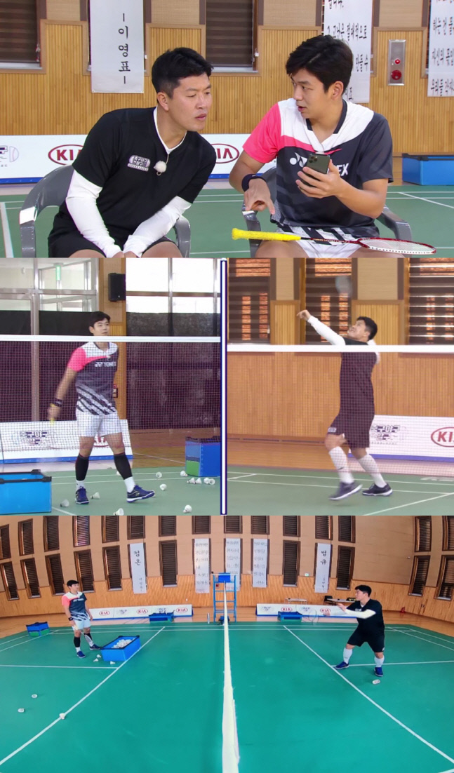 '축구야구말구' 김병현, 일취월장한 배드민턴 실력 "이용대 집중특훈"[SS시선강탈]
