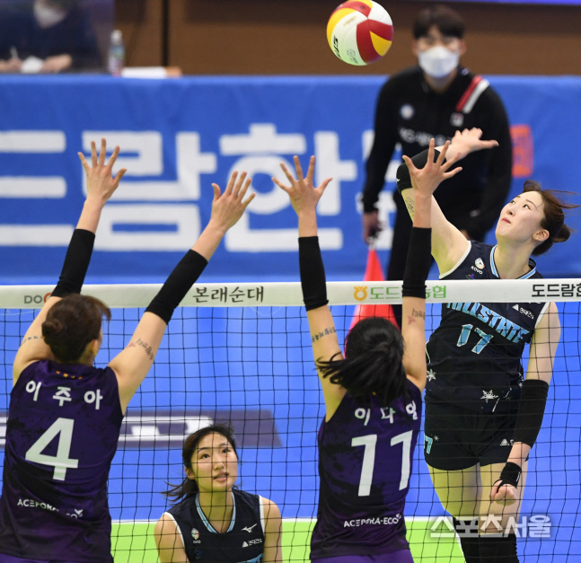 [포토] 현대건설 고예림, 조준하시고...!