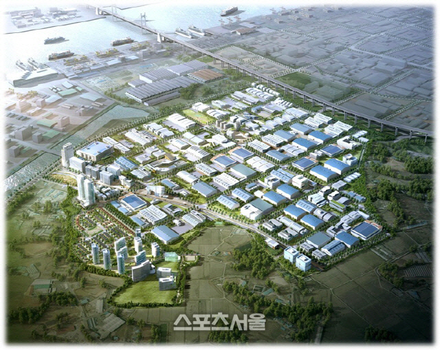 경기도, 평택 '포승지구'  착공 5년 만 부지조성 마무리