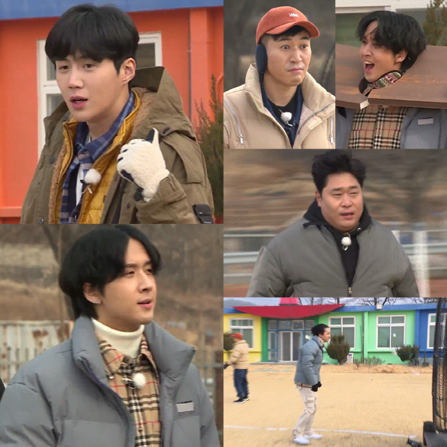 '1박2일' 김선호, 강풍기 앞 사투…'선풍기 광고' 노리는 예.뽀의 도전