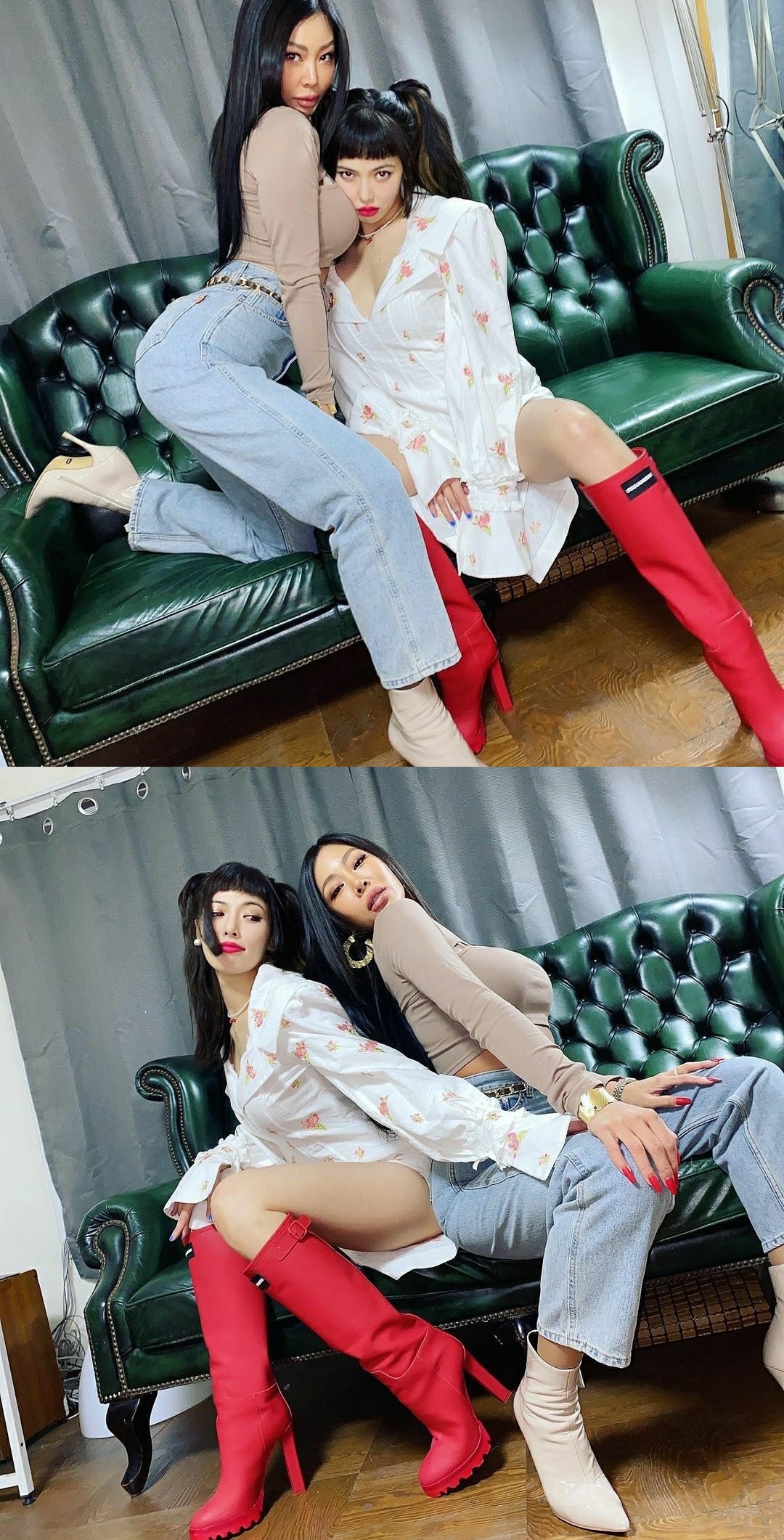 현아X제시, 도발적이고 과감...남다른 선후배 케미[★SNS]