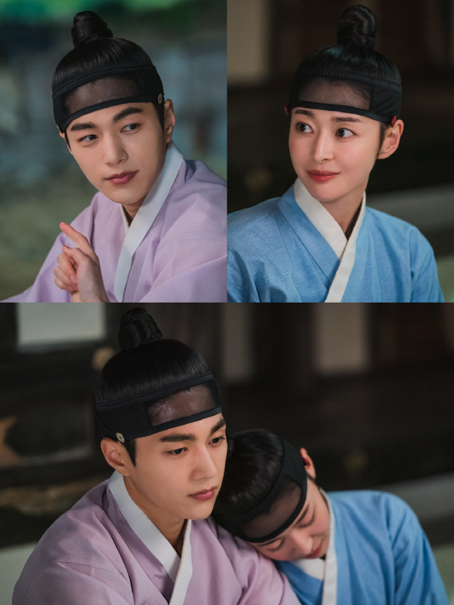 '암행어사' 김명수 어깨에 기대 잠든 권나라…'두근' 기류 포착[SS시선강탈]