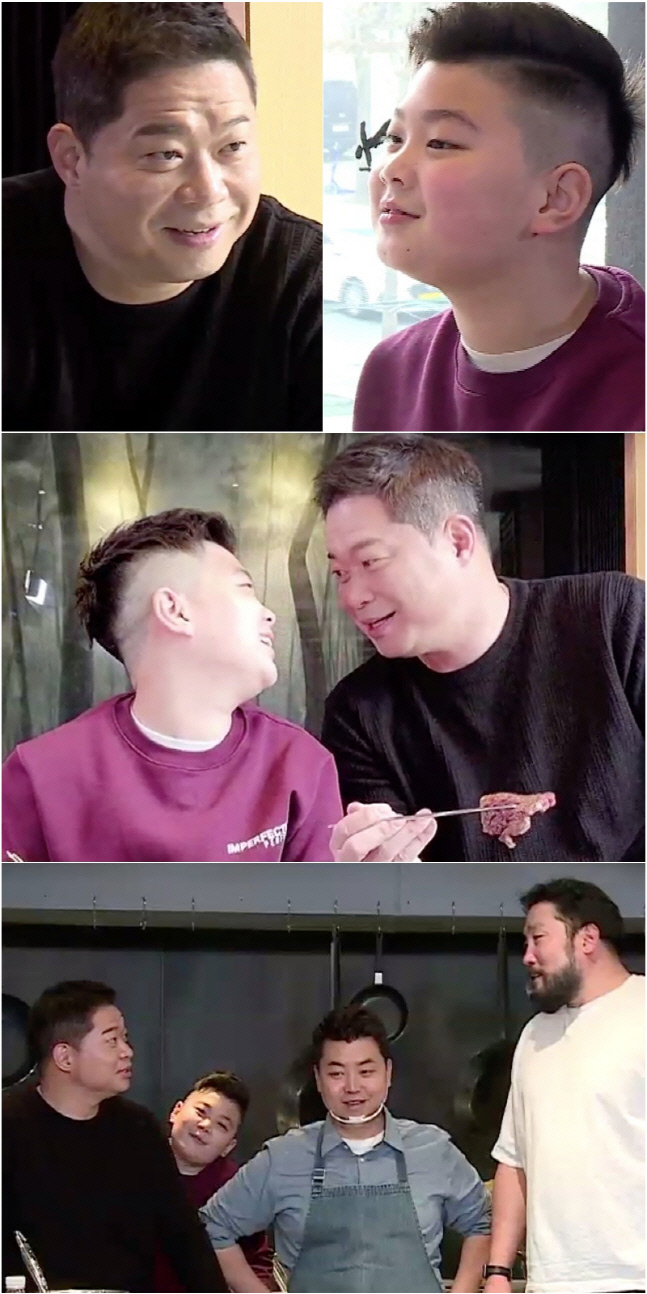 현주엽, '큰 키→야무진 먹성' 역대급 붕어빵子 공개(사장님 귀는 당나귀 귀)