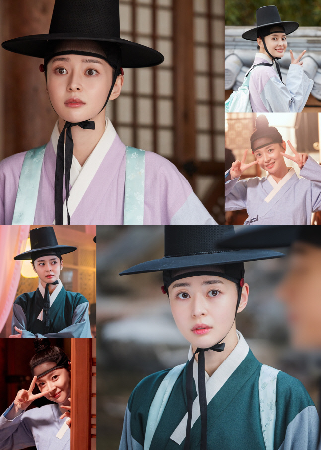 '암행어사' 권나라, 미인↔꽃미남 경계 오가는 "잘생쁨" 매력