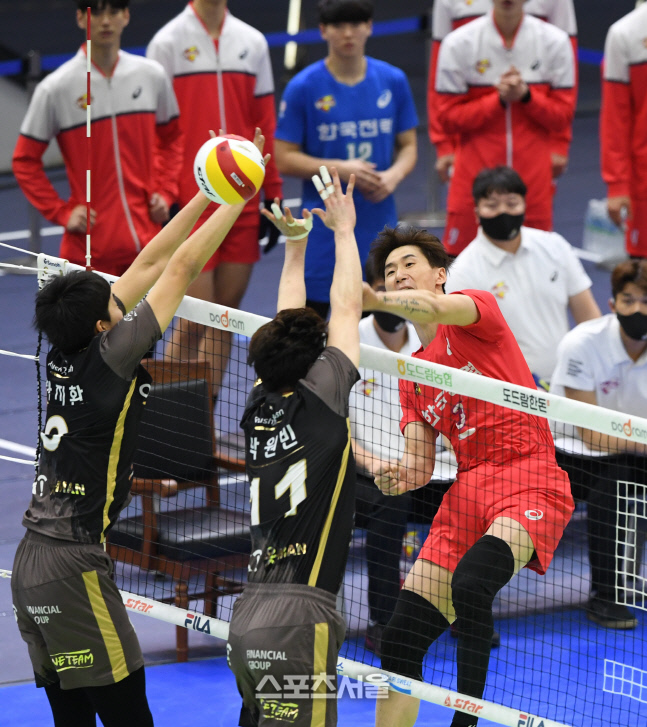 한국전력 박철우(36)가 이상하다[SS시선집중]