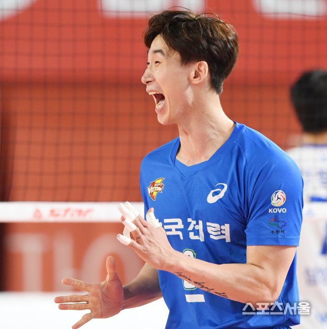 [포토] 한국전력 박철우, 표정부자~