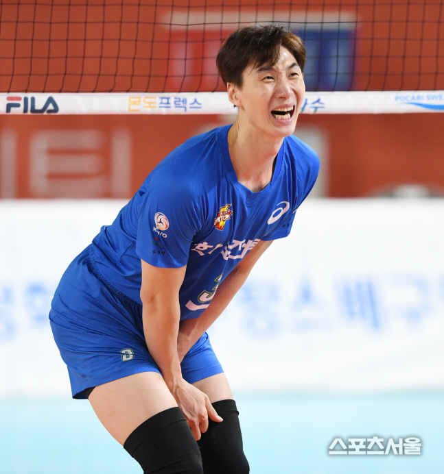 [포토] 한국전력 박철우, 아...파요~