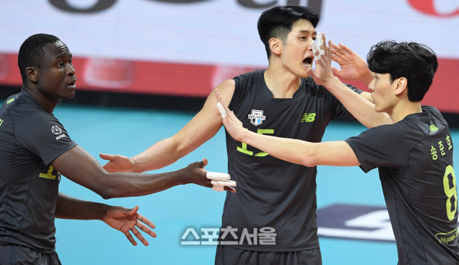 [포토] 문성민, 승리가 코앞이야...