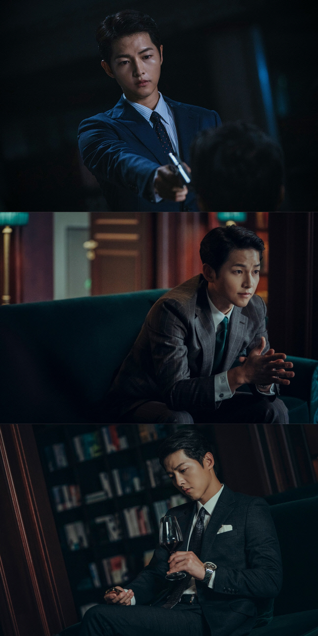 '빈센조' 송중기, 독한 다크 히어로..새로운 인생캐 될까