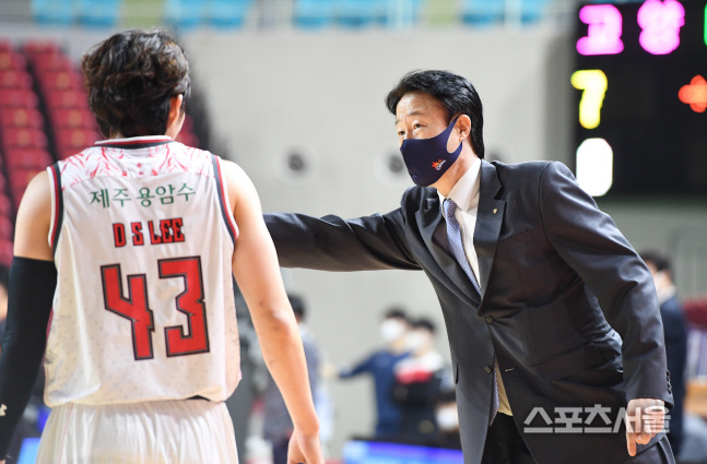 [포토] 오리온 강을준 감독, 대성아...