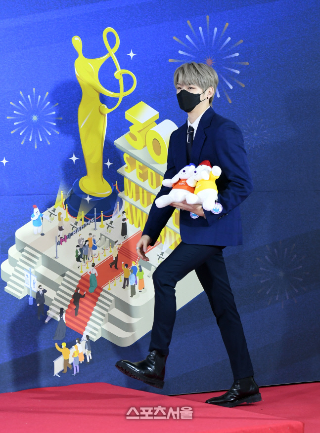 [포토]서울가요대상 입장하는 강다니엘