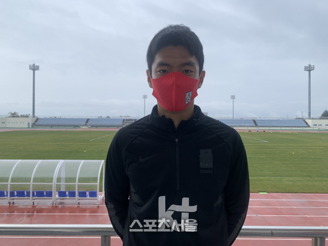 전역까지 4개월 남은 전세진, 군필이지만 "올림픽 간절해"[현장인터뷰]