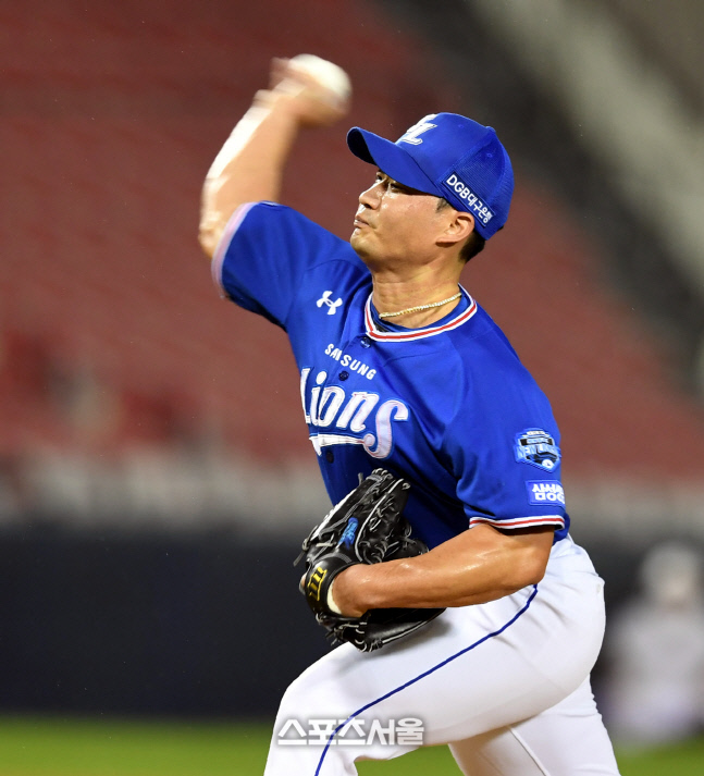 [포토] 오승환 \'승리는 내가 지킨다\'