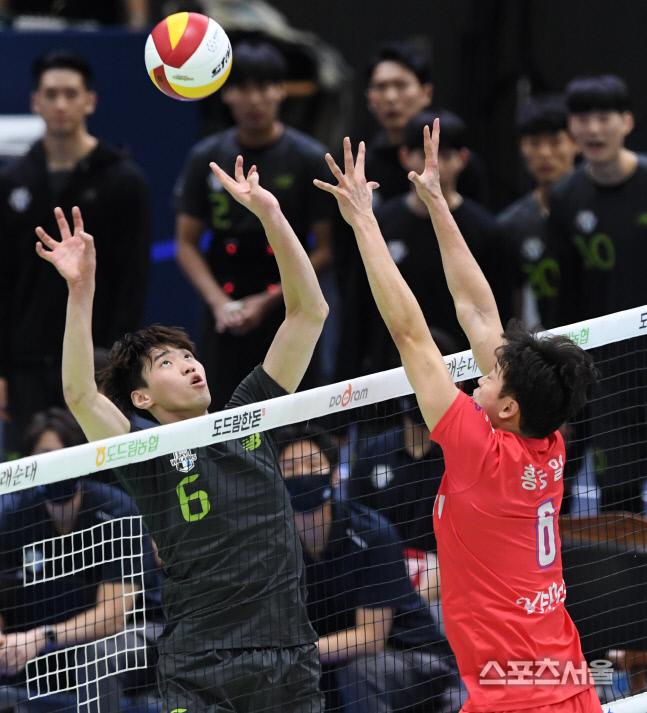 [포토] 현대캐피탈 김선호, 오잉?