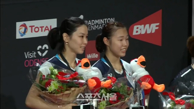 정경은 백하나 덴마크오픈 우승