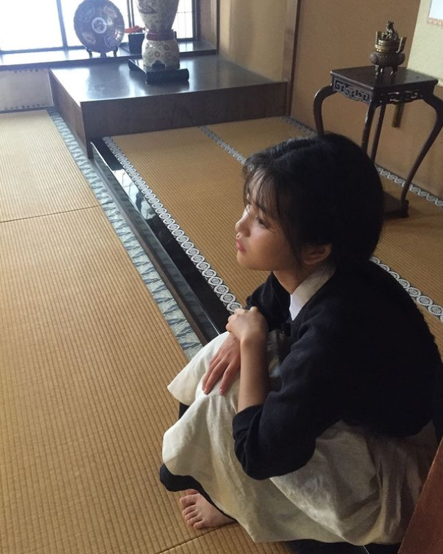 '장선장의 귀염뽀작 과거' 김태리, 5년전 젖살통통 숙희 사진 공개[★SNS]