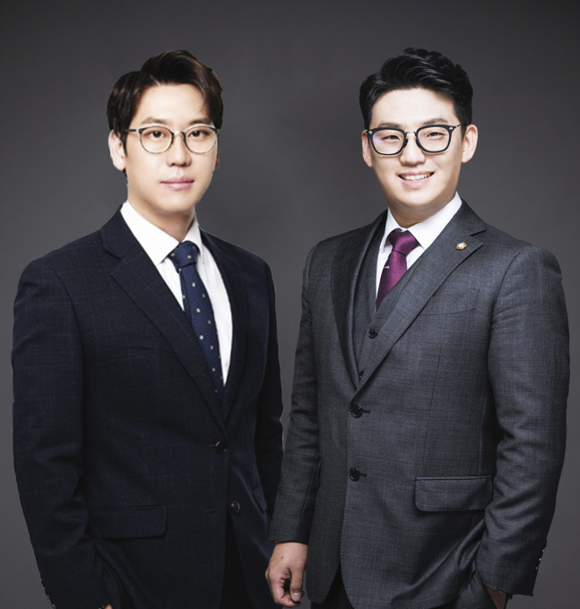 K&J법률사무소 김현식 변호사(왼쪽), 정준영 변호사