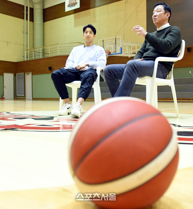 [포토] 허재-허훈 부자 인터뷰