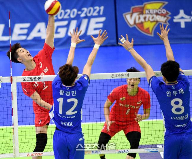 [포토] 박철우 '막을테면 막아 봐'