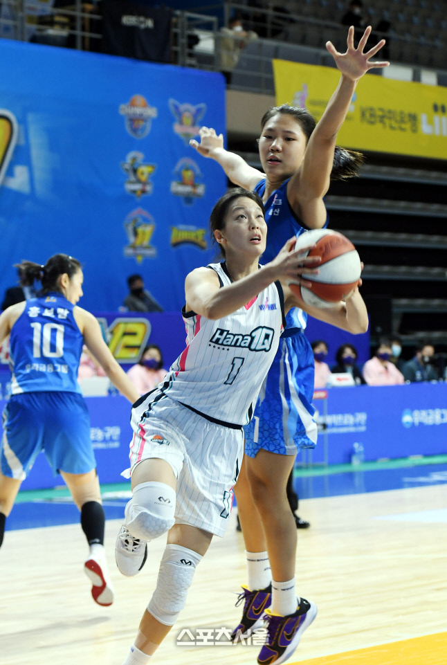 [포토] 신지현 '막아도 소용 없어'