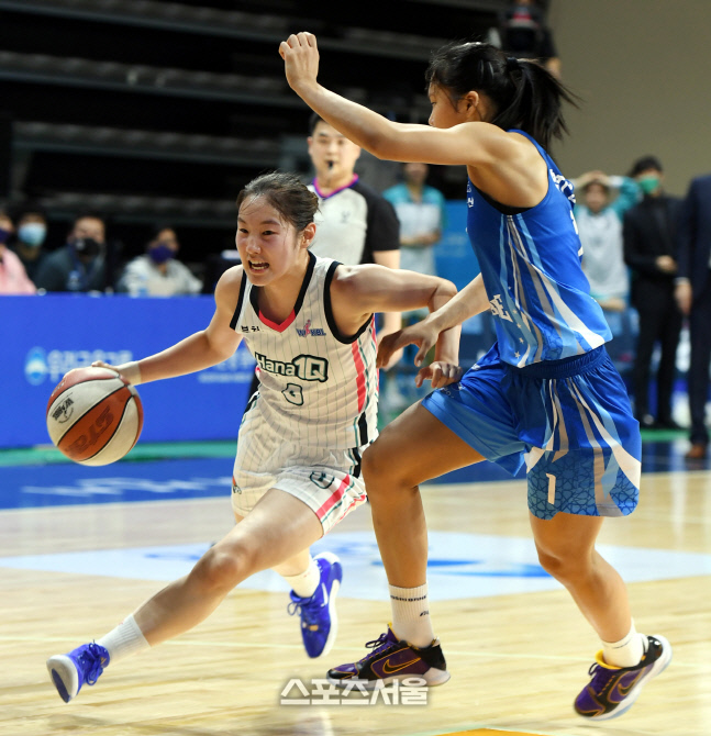 [포토] 김지영 '폭풍 드리블'