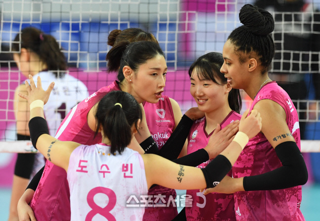 [포토] 흥국생명 김연경, 이렇게만!