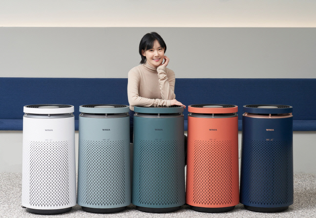 위니아 퓨어플렉스 공기청정기 컬러 신제품