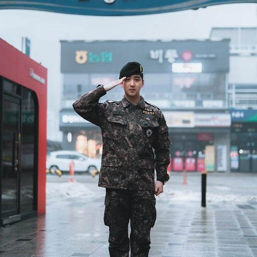 B1A4 출신 차선우(바로) 전역 "좋은 작품을 찾아뵙겠습니다"[★SNS]
