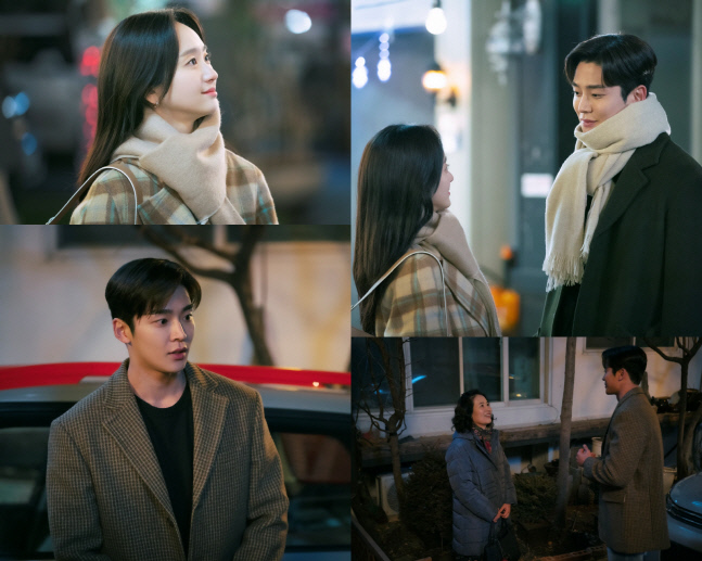 '선배 그 립스틱' 원진아X로운, 사랑에 빠진 눈빛 포착 '핑크빛'