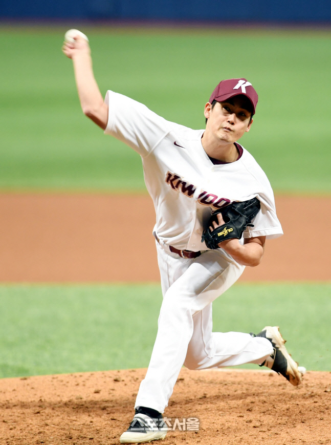 [포토] 박관진 \'위력적인 투구\'
