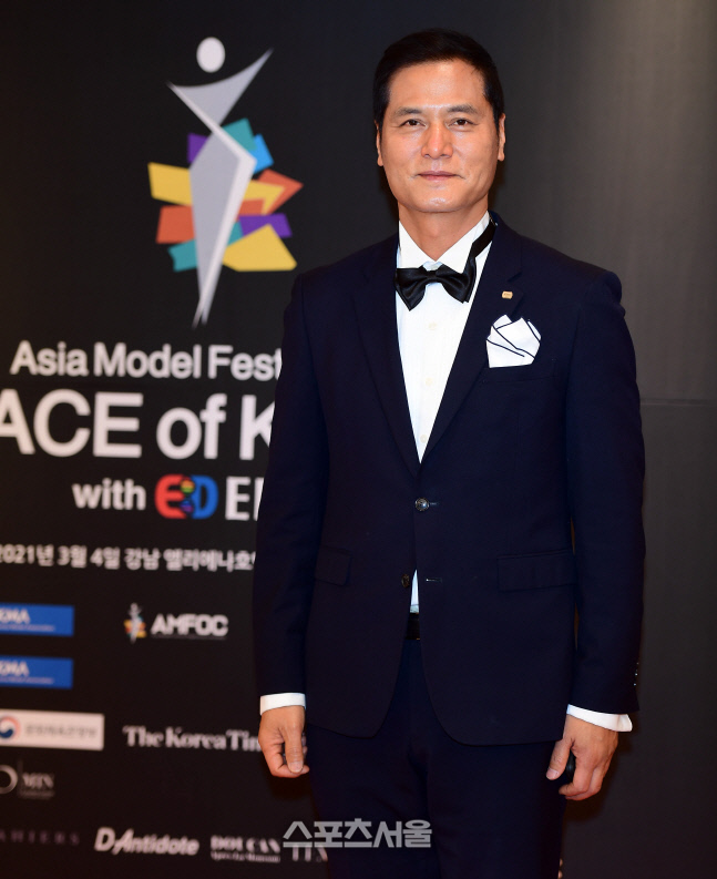 한국모델협회 임주완 회장,  '2021 페이스 오브 코리아' 주관하러 왔어요[포토]