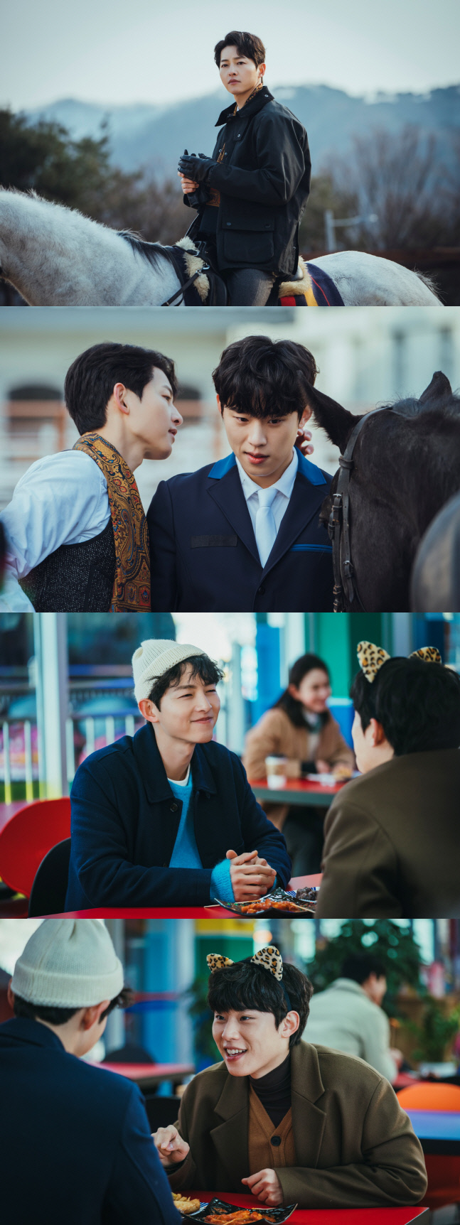 '빈센조' 송중기, 김성철과 아찔한 브로맨스 예고…눈웃음 '심쿵'