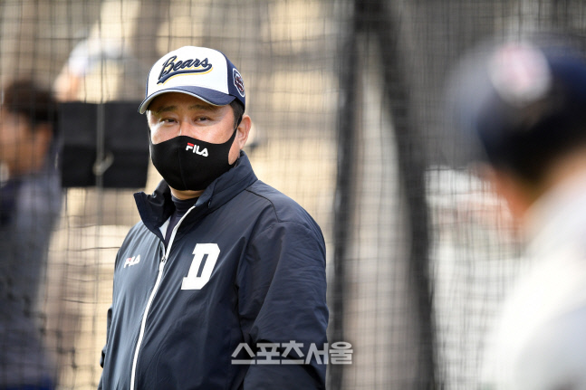 [포토]두산 베어스 이끄는 김태형 감독