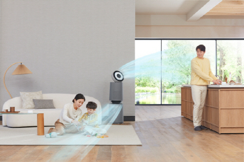 더 똑똑하고 강력해진 ‘LG 퓨리케어 360˚ 공기청정기 알파’ 선보여