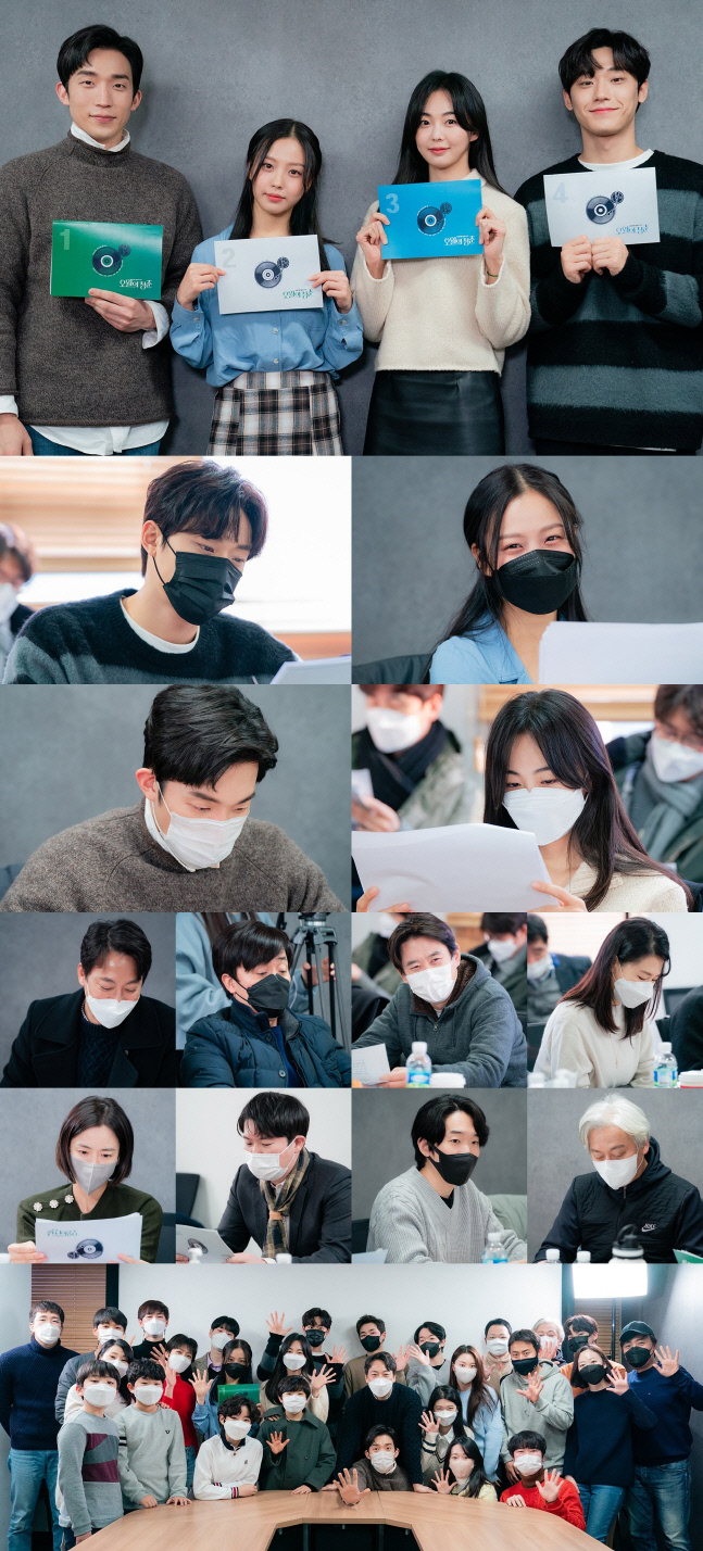 '오월의 청춘' 이도현·고민시·이상이·금새록 로맨스 솔솔 대본리딩 현장 공개