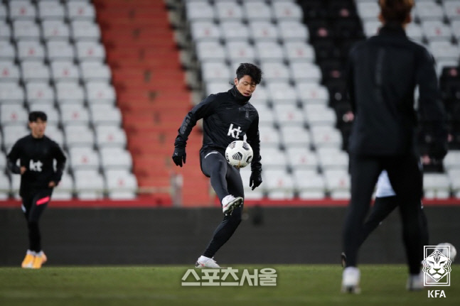 황희찬, 독일 격리 규정으로 한일전 차출 불가