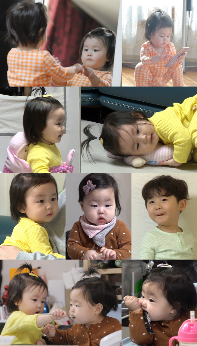 '슈돌' 이윤지 둘째 딸 소울, 박현빈 집 첫 방문…박하남매와 '귀염' 케미