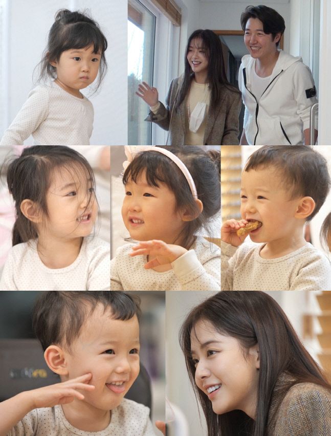 '슈돌' 배우 노정의, 윤삼이들 사로잡은 육아의 神! '케미 폭발'