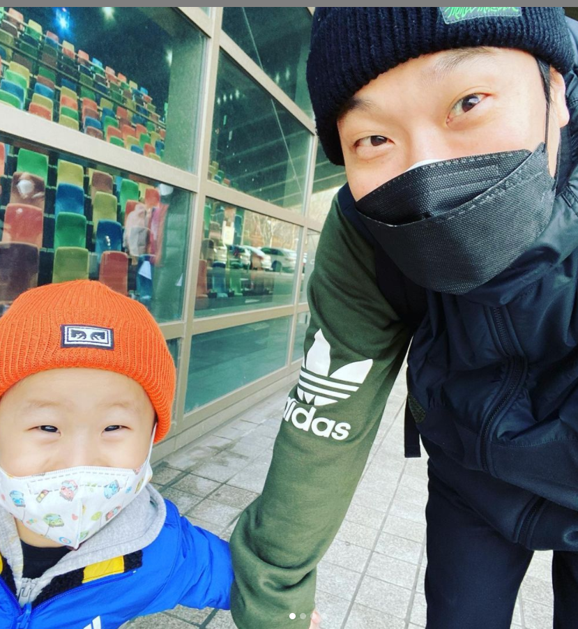하하 "우리 2호, 음악해서 아빠 복수해줘" 5세아들에 전한 父子 가수의 꿈[★SNS]