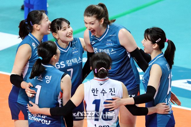 트레블 보인다, GS칼텍스 또 3-0 압승[현장리뷰]