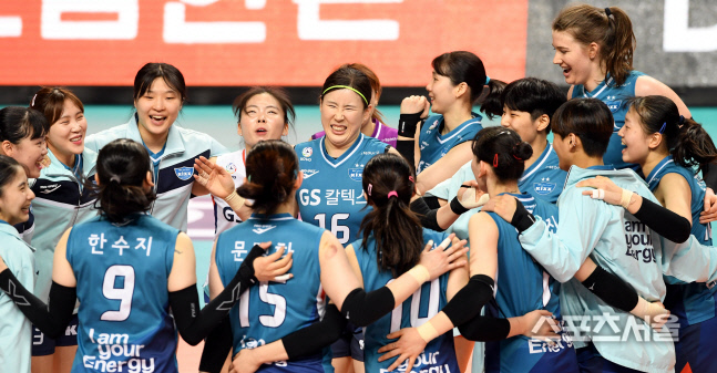 [포토] GS칼텍스 김유리, 챔프전 연승에 웃는다!