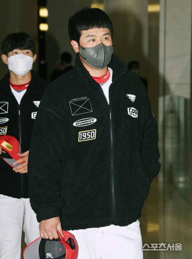 [포토] SSG 최정, 랜더스 창단식에 출석합니다~