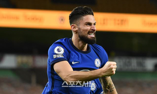 올리비에 지루 데일리 메일 캡쳐