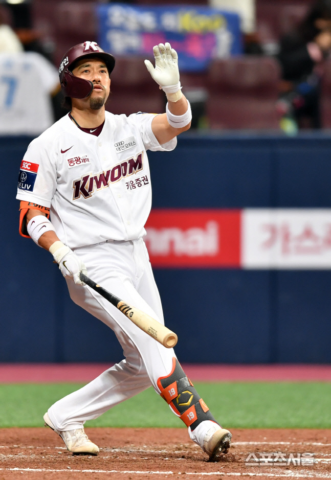 [포토]'아깝다!' 이용규
